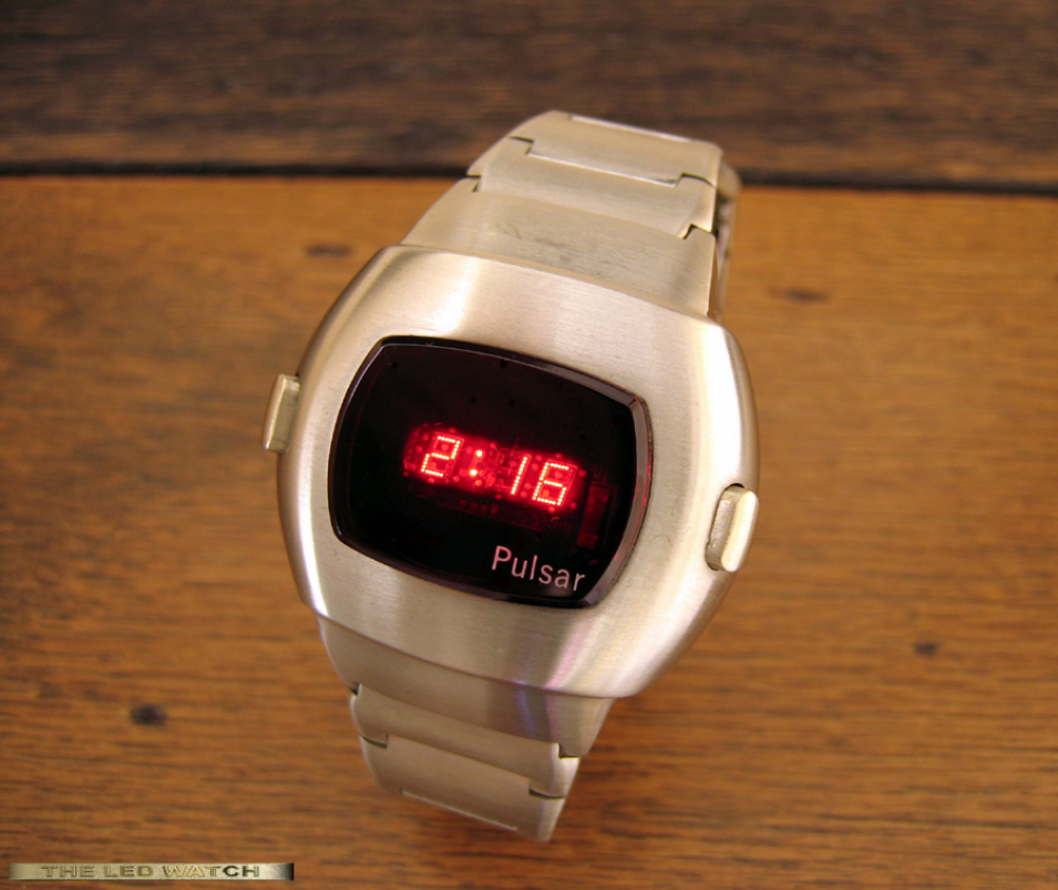 Pulsar Stainless Steel Date Command.